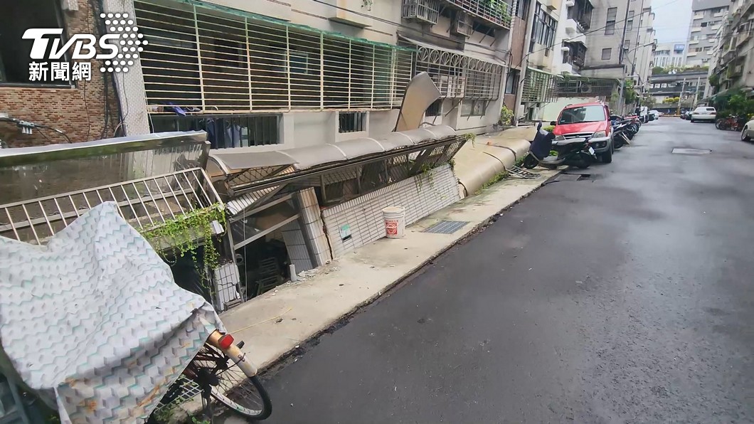 大直下陷民宅「25戶無法居住修復」 北市府:基泰25日起負責拆除