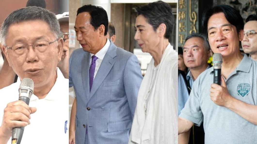 民調/賴佩霞神助攻!「郭柯合」支持度狂飆 完勝賴清德差距曝