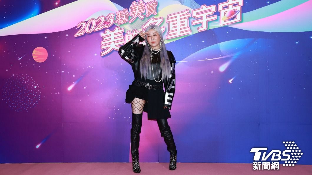 藍心湄出席《女人我最大》粉美賞。（圖／趙世平攝）