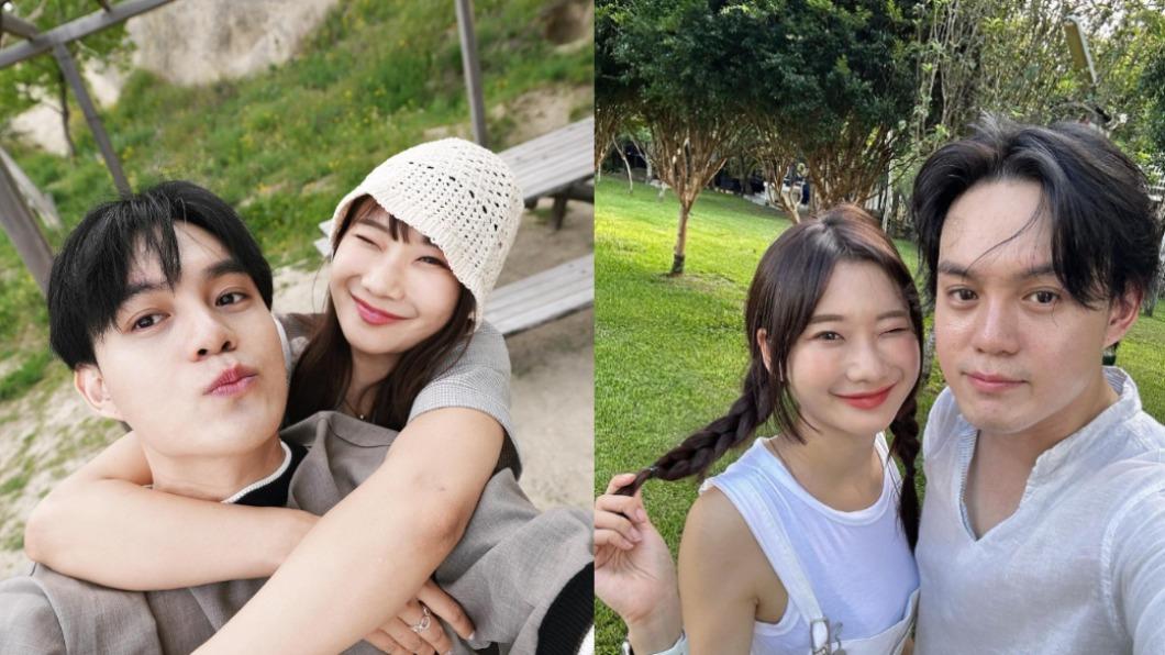 愛莉莎莎公開認愛羽球教練呂杰陽。（圖 / 翻攝自@goodalicia IG）
