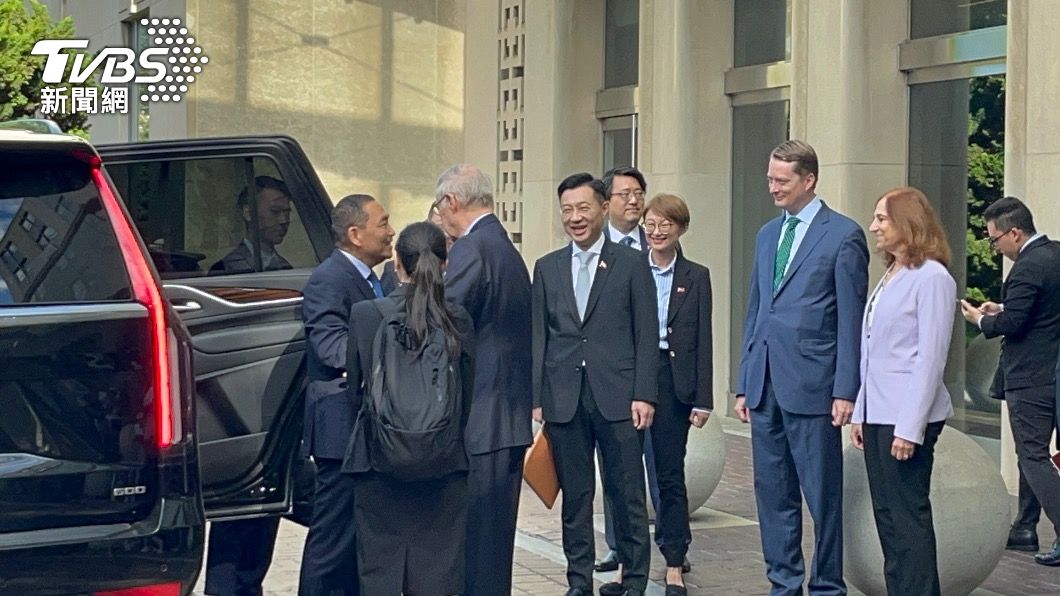 侯友宜訪華府智庫互動曝光 學者葛來儀讚:有備而來
