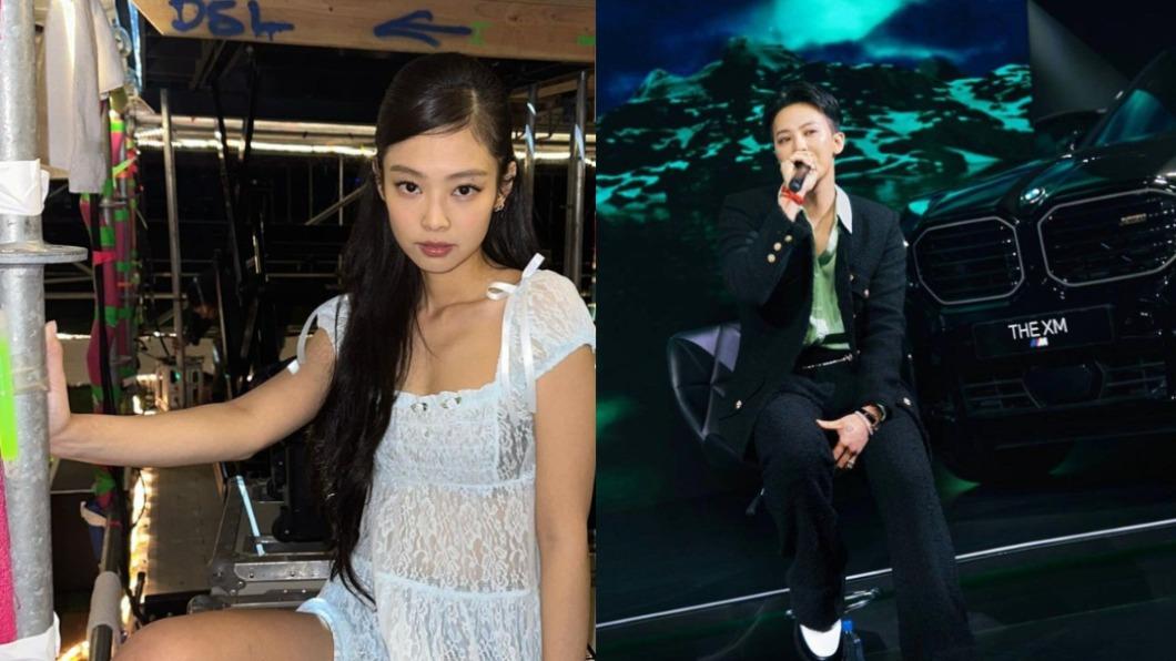 先前Jennie被爆料和GD已經交往一年。(圖 / 翻攝自@xxxibgdrgn、@jennierubyjane IG)