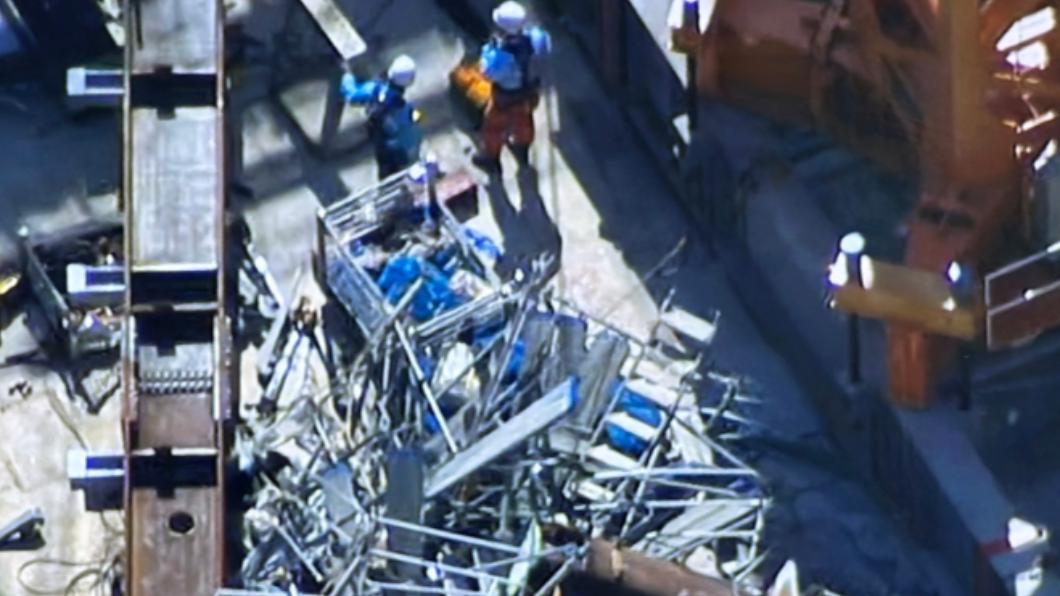 碰一聲以為地震!東京車站附近工地「十噸鋼筋倒塌」 2人死亡