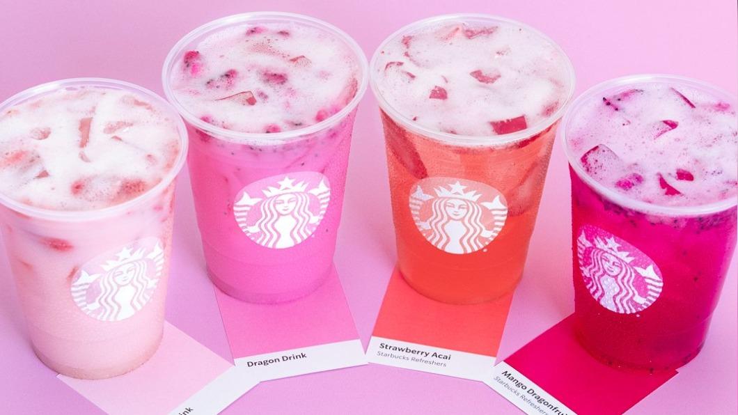 星巴克旗下的數款水果口味飲料被控未含水果成分。(圖/翻攝自Twitter@Starbucks)