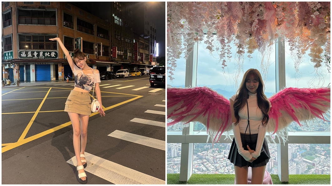 安芝儇來台灣了。(圖/翻攝自安芝儇 IG)