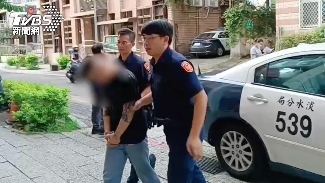 黃男先前曾被警方圍捕送辦。(圖/TVBS資料畫面)