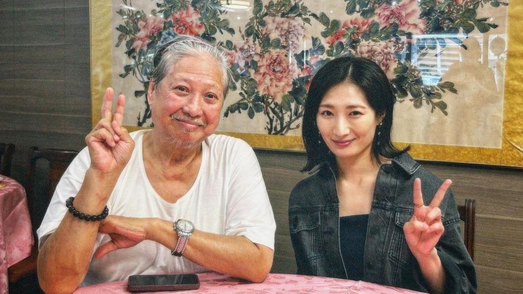 武田梨奈分享與洪金寶同框照，兩人同為實力派演員。（圖／翻攝自武田梨奈IG）