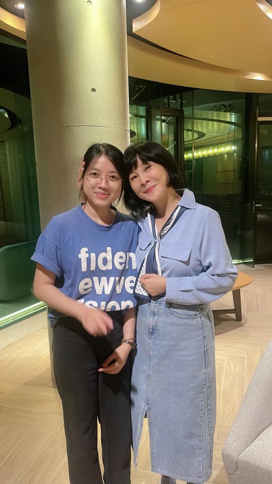 吳淡如與女兒小銀感情極深。(圖/翻攝自吳淡如臉書)
