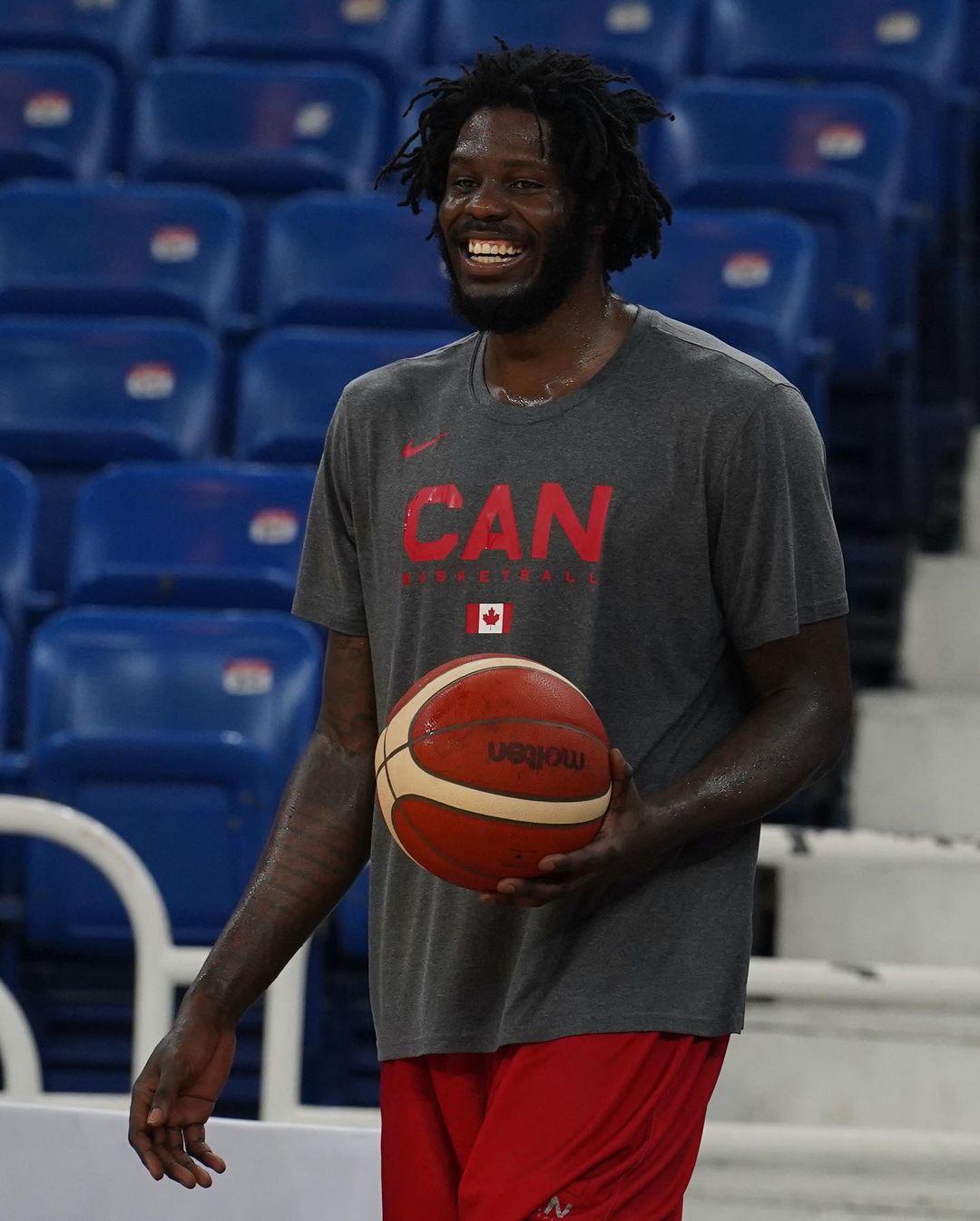 班尼特最快在10月7日的「基戰雄HOT」熱身賽就有機會上場。(圖/翻攝自Anthony Bennett IG)