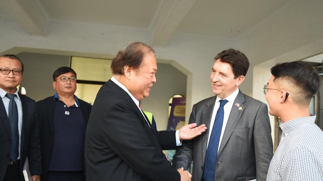法國國會議員訪澎 陳光復感謝為台發聲