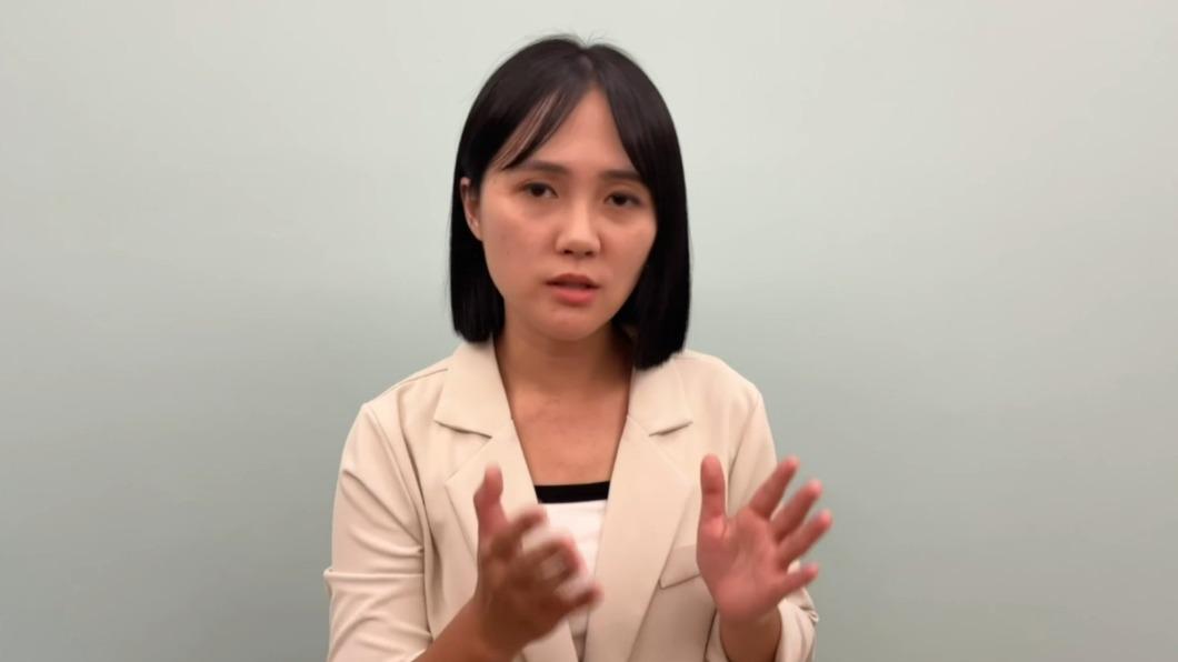柯競辦發言人吳怡萱。(圖/民眾黨提供)