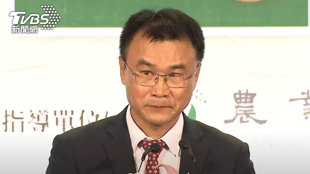 農業部長陳吉仲二度請辭獲准。（圖／TVBS）