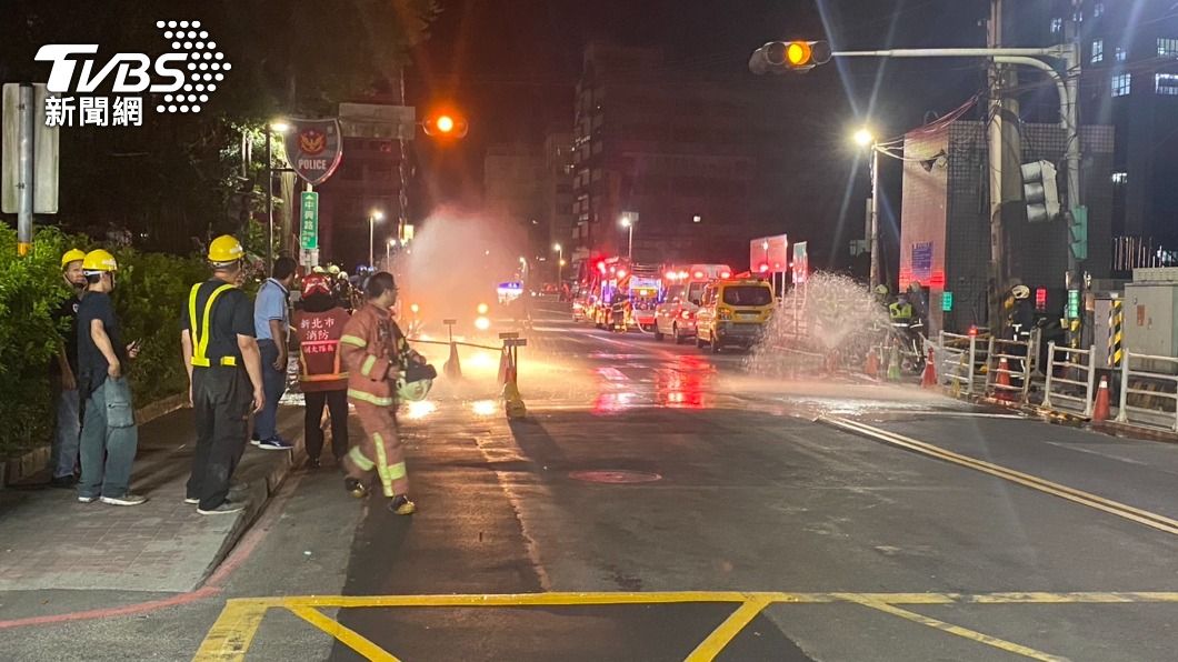 汐止中興路瓦斯洩漏濃度高 新北:連夜搶修完成
