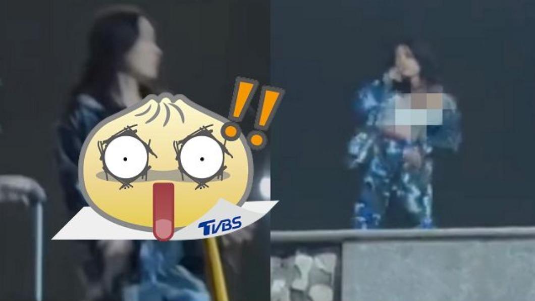 女大生軍訓課熱舞!一個跳躍「整顆彈出」走光片瘋傳