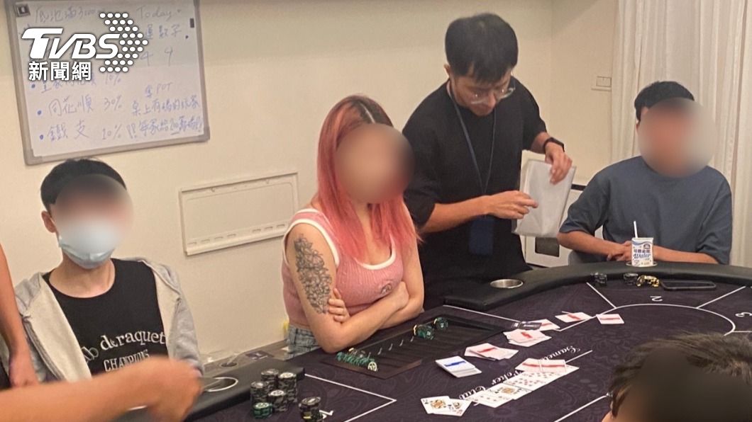 男租套房找23歲火辣女荷官坐鎮吸賭客 開不到一個月被警逮
