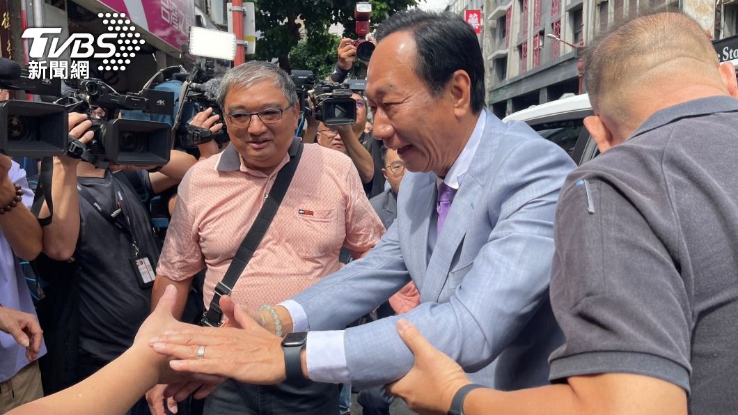 總統參選人郭台銘。（圖／TVBS資料畫面）