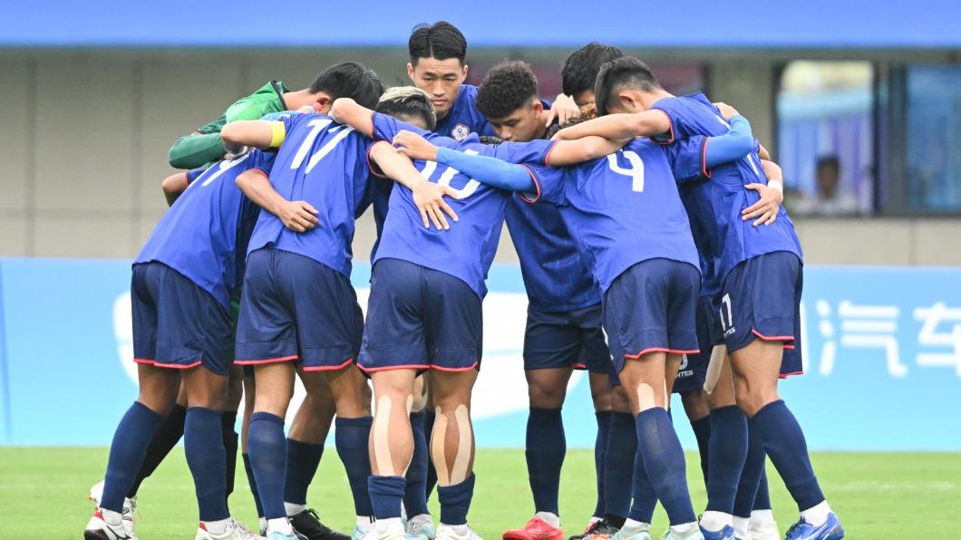 中華男足以1比0打敗印尼,奪下睽違65年首勝。(圖/中華奧會提供)
