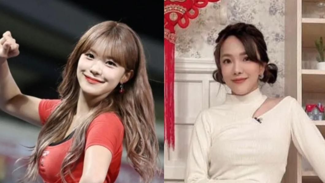 網友在Dcard上貼出和綜藝女星小優和李多慧的對比照。(圖 / 翻攝自Dcard)