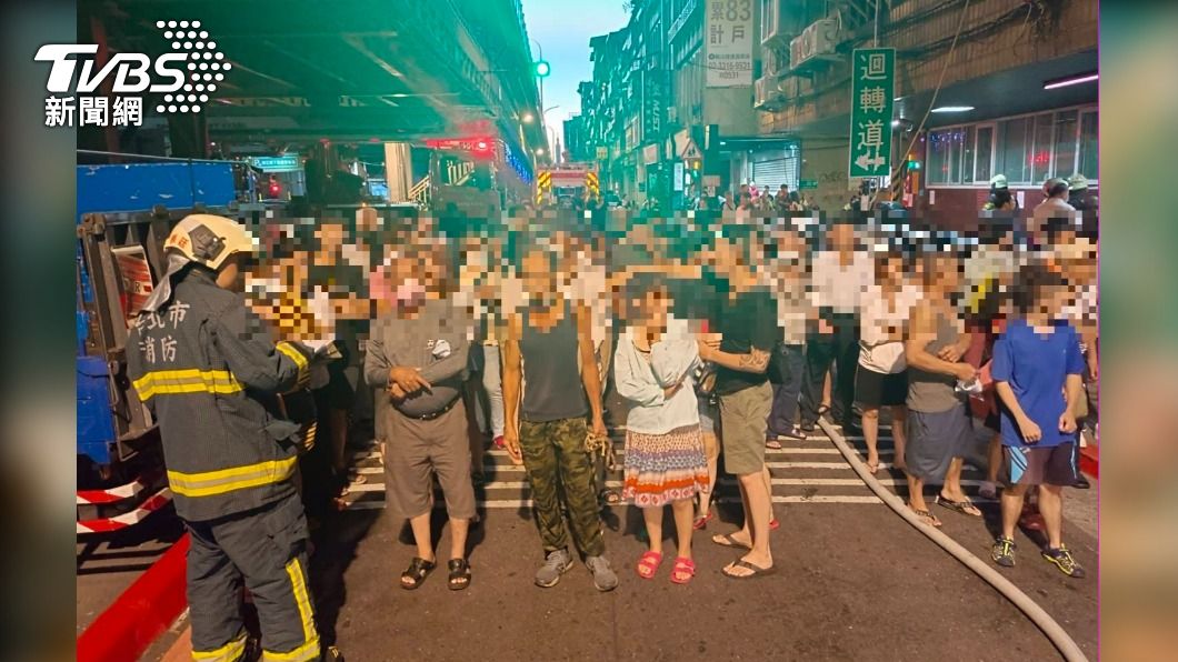 萬華大樓起火一樓即長照中心!二樓1獨居男葬身火窟