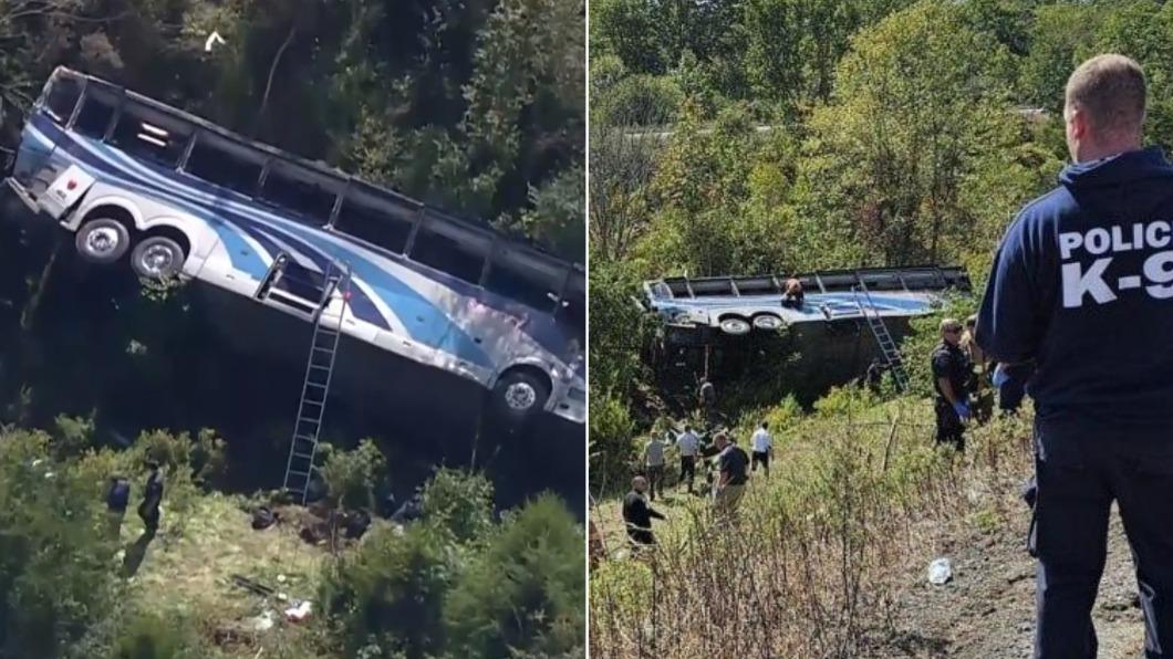 巴士失控衝出高速公路!美高中樂儀隊出遊變死亡悲劇