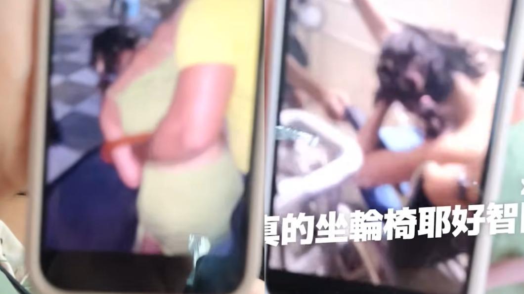 琳妲喝到斷片後，隨行的好友們攙扶她回民宿，中間一度得坐輪椅上樓。（圖／翻攝自 琳妲是0蛋YT頻道）