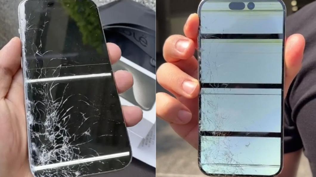 iPhone 15全台首摔!爽拿下秒「高速墜毀」炸裂 維修費5位數