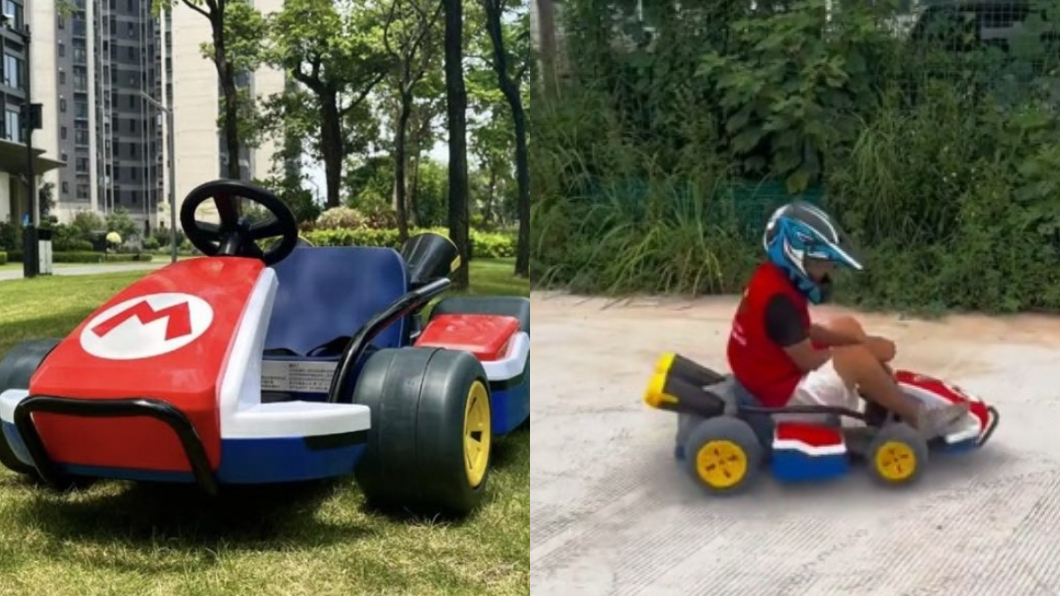 大人小孩都能開!好市多推「瑪利歐賽車」 1:1神還原遊戲