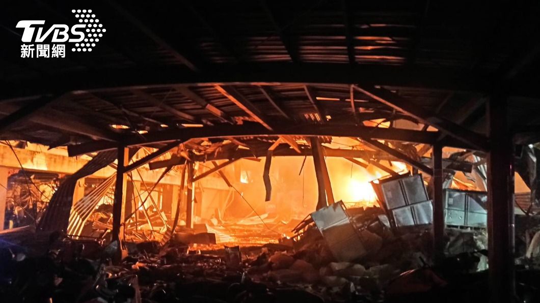 屏東工廠爆炸奪4命！倖存勇消曝「一踏進去就爆」　入口秒崩全堵死