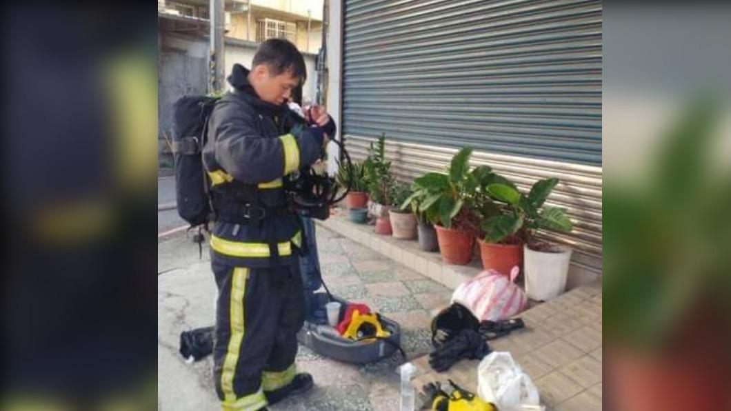 不幸殉職的消防員鍾吉垣平時表現優異。(圖/民眾提供)