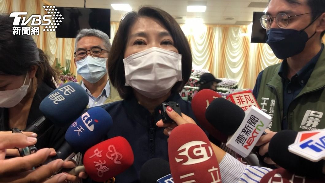 屏東縣長周春米受訪。（圖／林雅婷攝）