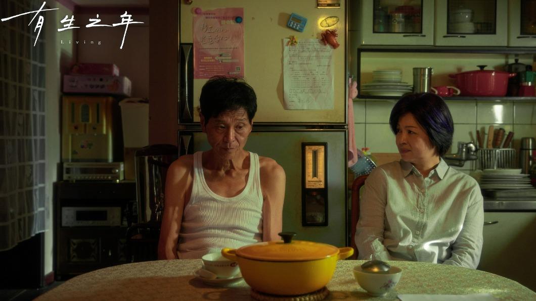 喜翔、楊貴媚精湛演技,吳慷仁讚嘆好喜歡。(圖/TVBS)