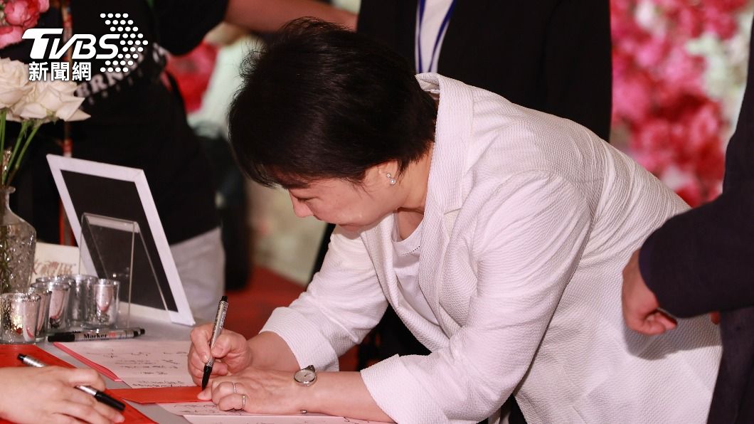 台中市市長盧秀燕也蒞臨現場。(圖/黃城碩攝)
