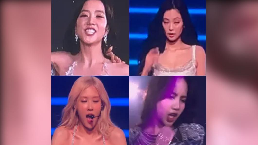 BLACKPINK的崩壞照流出。(圖 / 翻攝自Dcard)