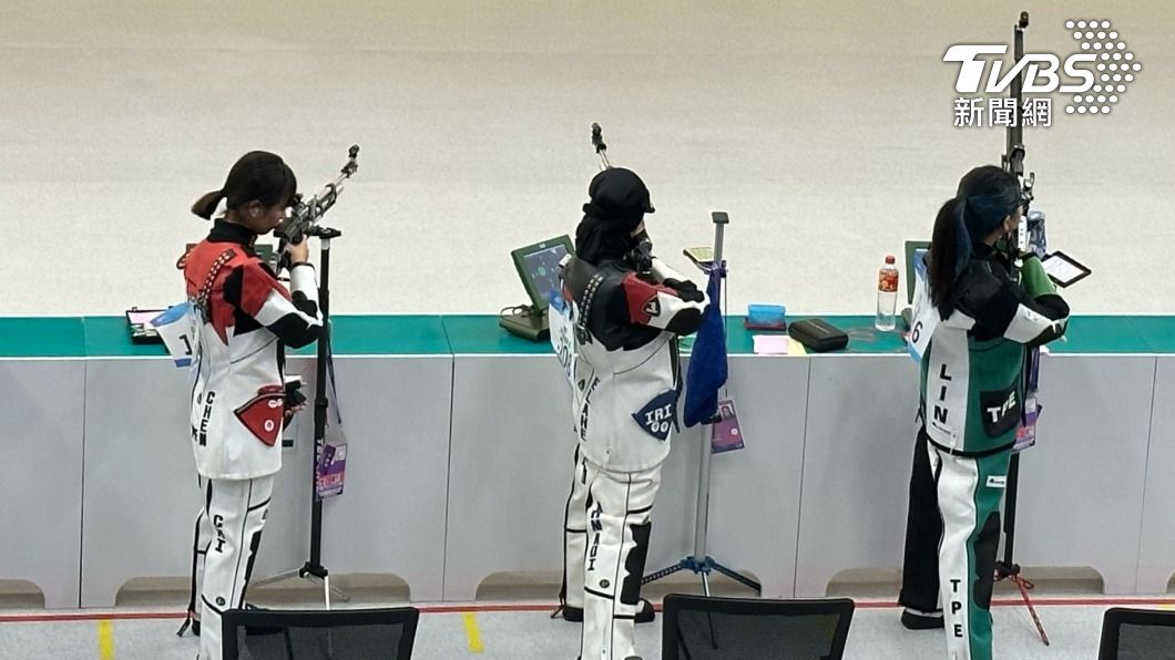 我國女子團體10公尺空氣步槍無緣晉級。（圖／胡瑞麒攝）