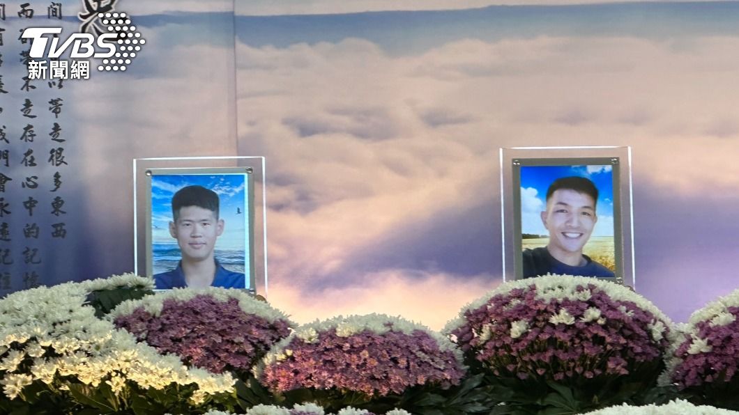 陳柏翰(左)及賴俊儒(右)的遺照。(圖/TVBS)