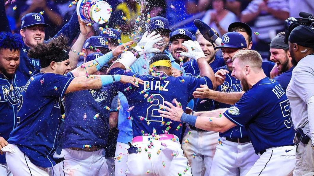 光芒力拚重返美東第1。(圖/翻攝自Tampa Bay Rays Instagram)