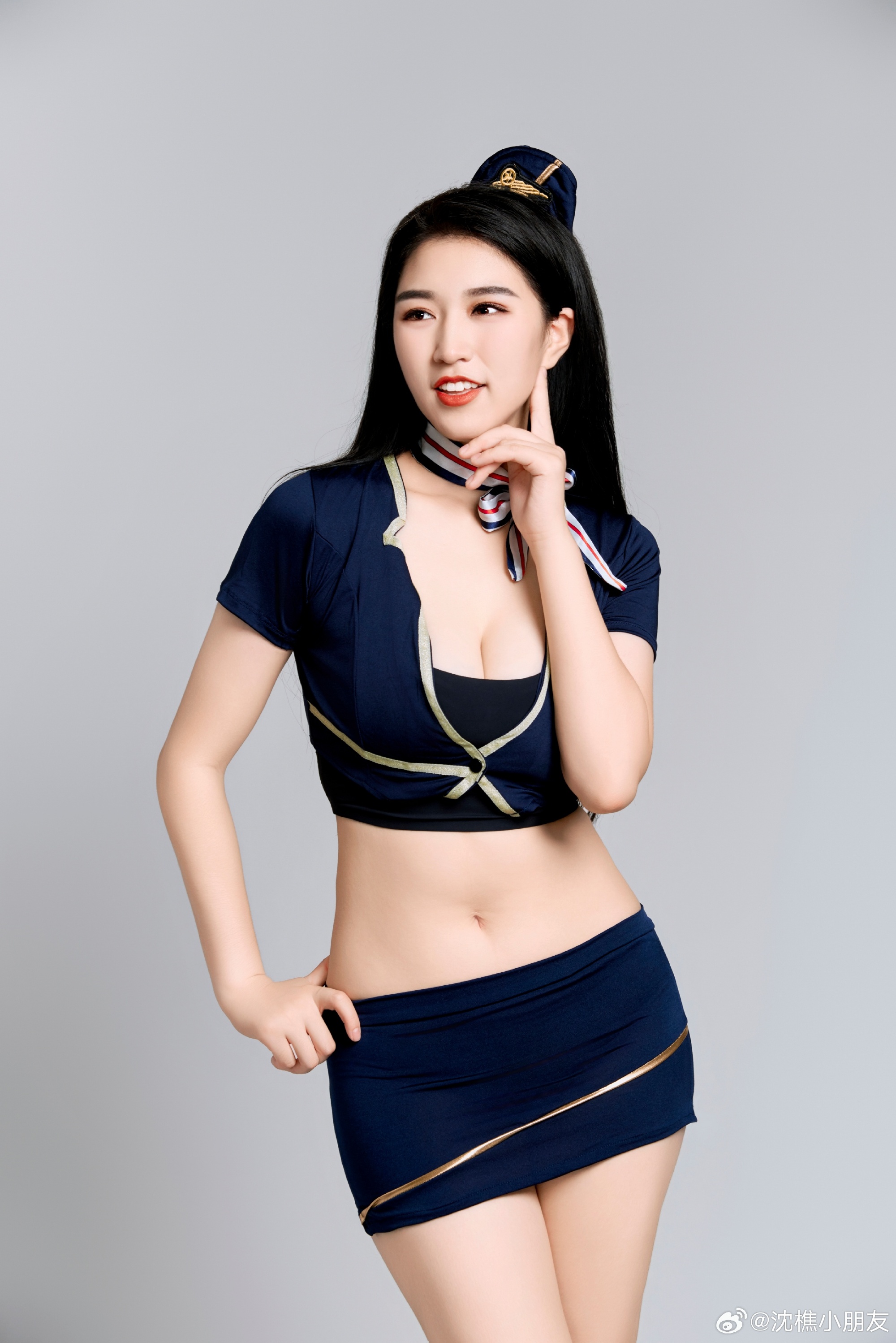 大陸裸替女演員沈樵復出。(圖/翻攝沈樵微博)