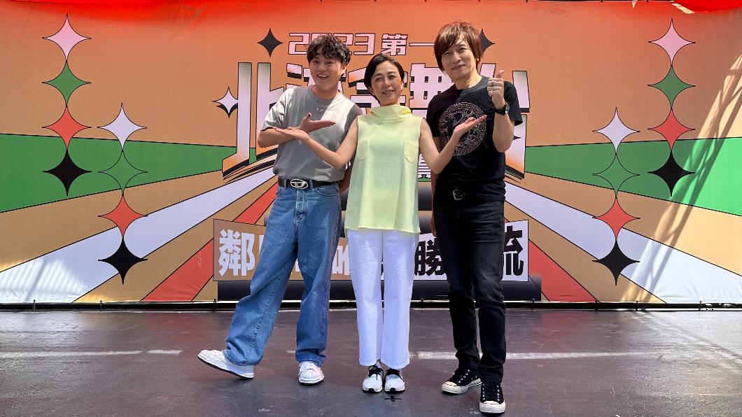 許富凱（左起）、黃韻玲及薛忠銘一起擔任決賽評審。（圖／北流提供）