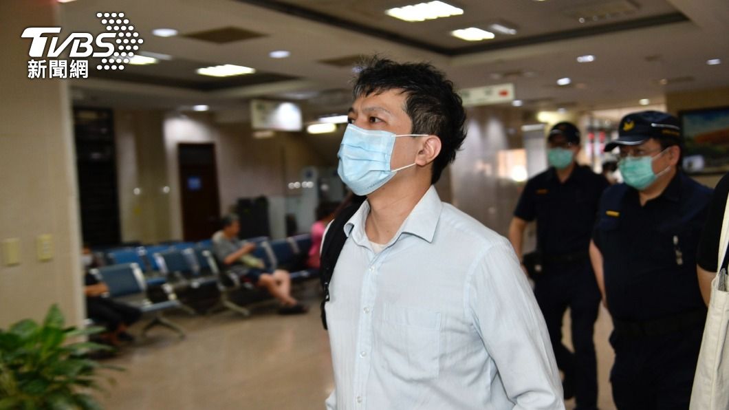 高虹安立委辦公室前主任陳奐宇。（圖／林意筑攝）