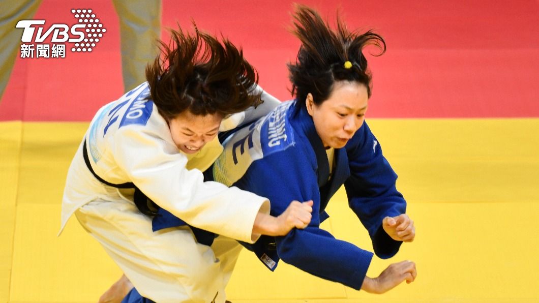 連珍羚技壓玉置桃，為柔道再添一金。（圖／胡瑞麒攝）