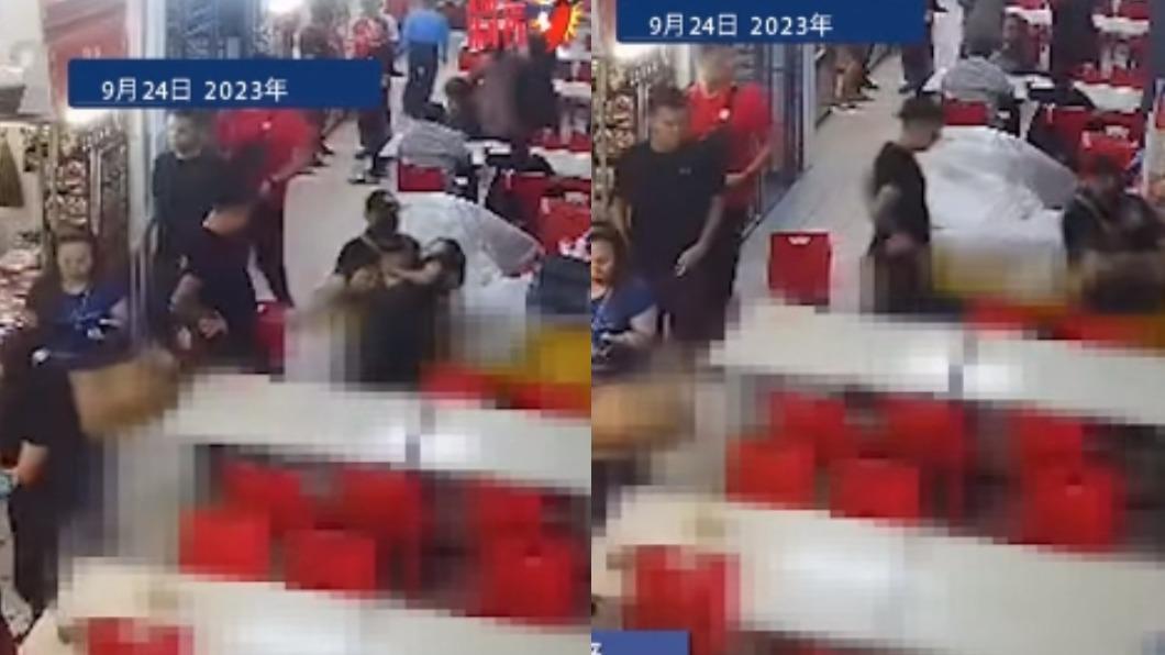 該名女子被強灌飲料還遭暴力對待。(圖/翻攝自TikTok @chinapressdigital)