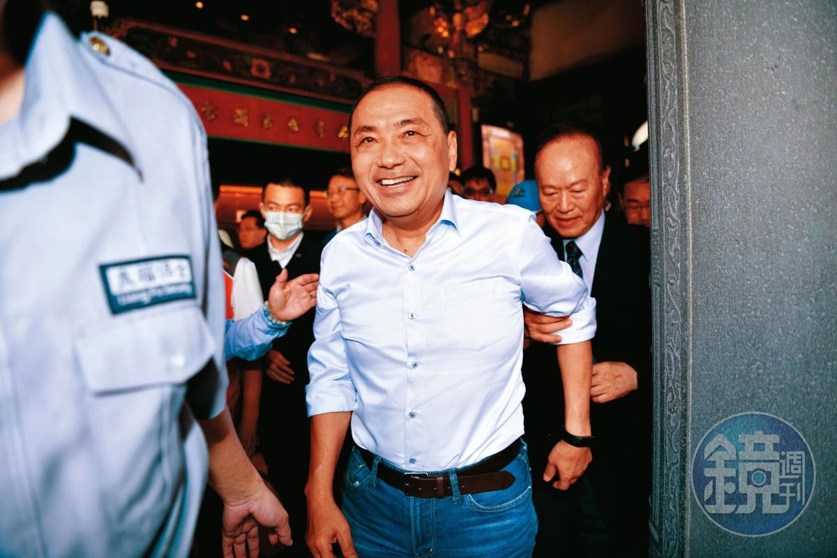 侯友宜23日起向新北市政府請假,正式投入總統選戰。(圖/鏡週刊)