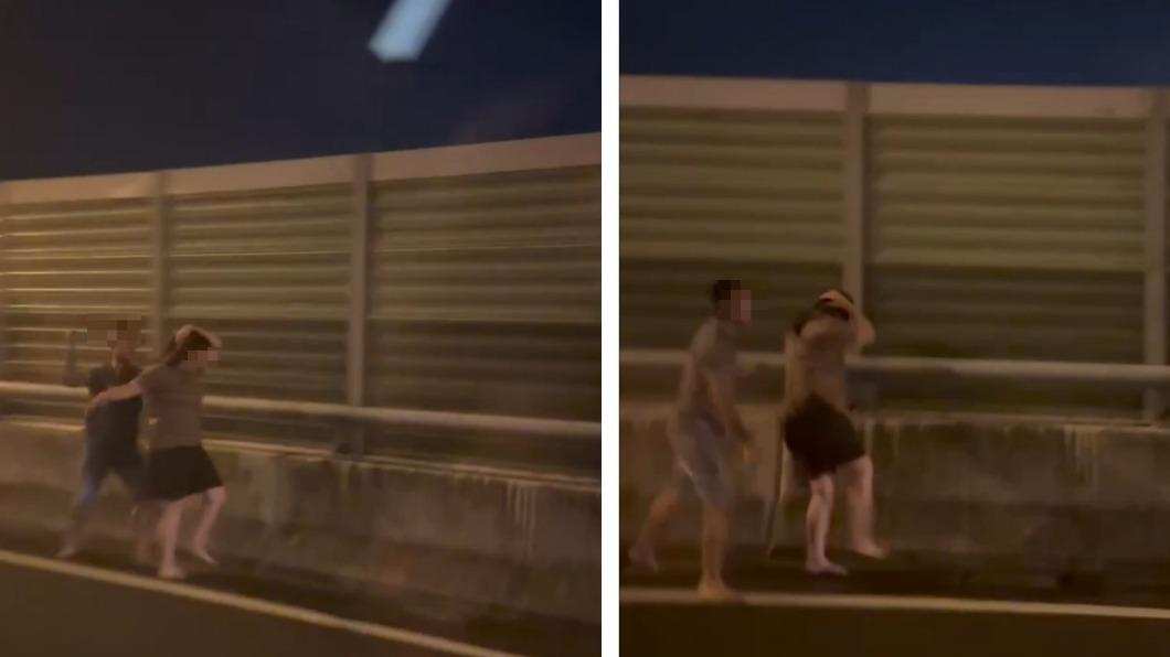 酒後理智斷線!莽夫快速道路追打妻子 全身傷痕累累