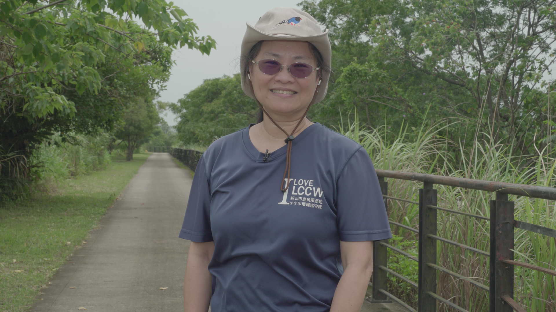 2023新北影響力人物-保護溼地生態的大隊長-胡秀芳。(圖/新北市政府新聞局)