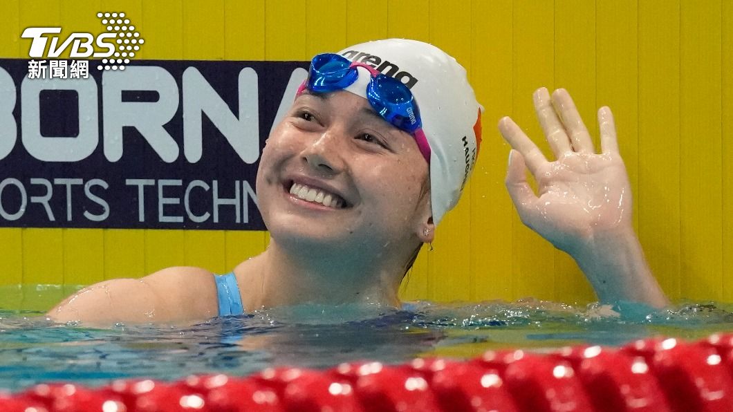 香港「美人魚」何詩蓓在亞運200公尺自由式決賽,幾乎是全程領先群雌狀態奪金。(圖/達志影像美聯社)