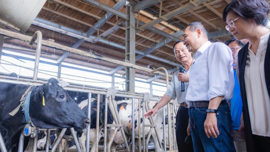 國民黨總統參選人侯友宜到訪彰化縣。（圖/侯辦提供）