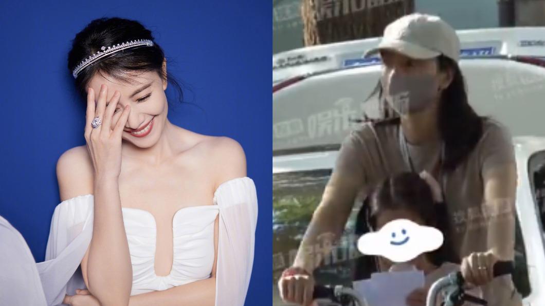 年收入破億!女星「騎腳踏車接愛女放學」 現蹤街頭被捕捉