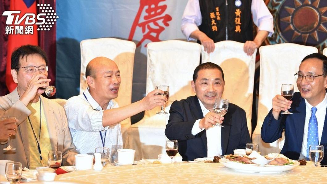 趙少康、韓國瑜、侯友宜、朱立倫。(圖/TVBS資料畫面)