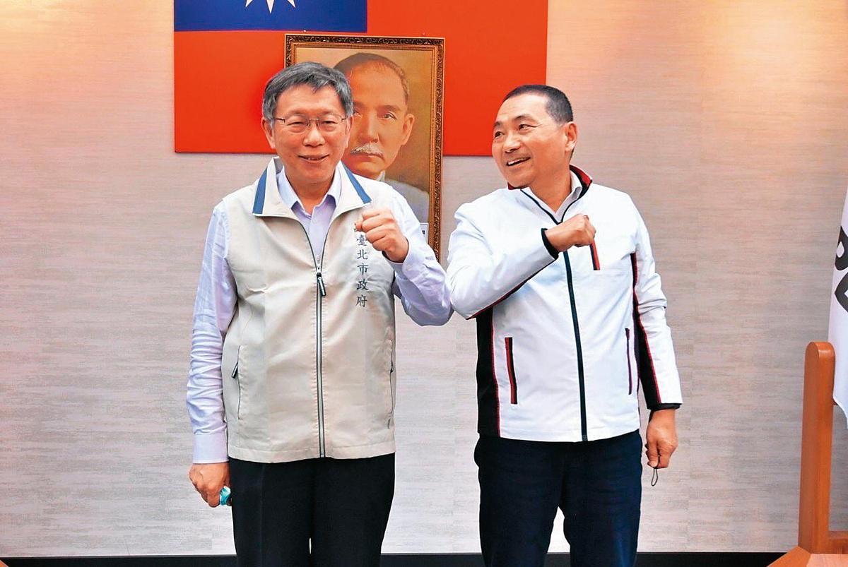 非綠陣營不放棄整合，綠營也做好選舉最後回歸一對一的準備。（圖／台北市政府提供）
