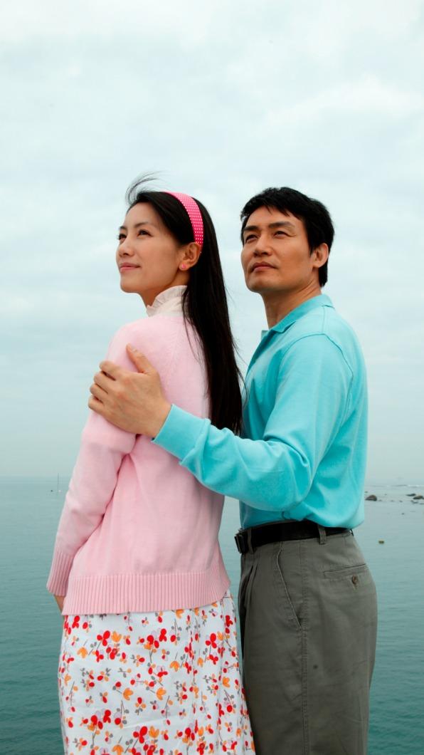 劉文正（右）、林韋君飾演夫妻。（圖／大愛提供）